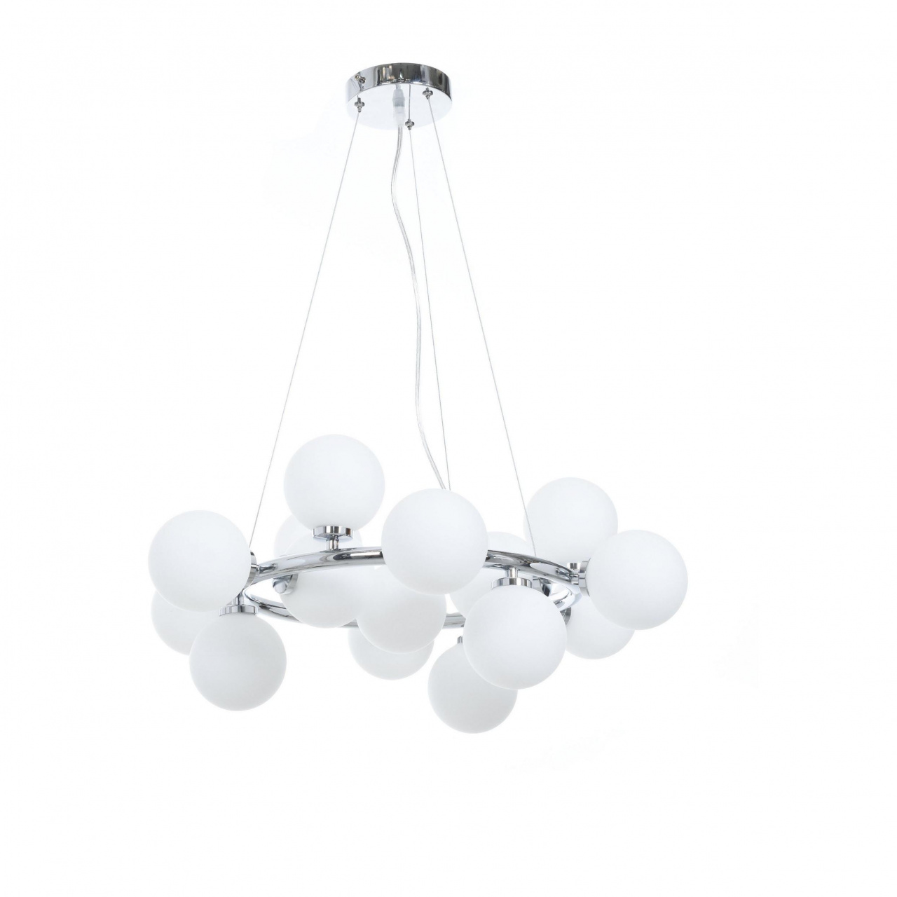 

Подвесная люстра Lumina Deco Marsiada LDP 6033-15 CHR, Хром, LDP 6033-15 CHR Marsiada