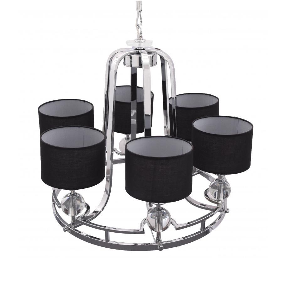 

Люстра Lumina Deco, Черный, LDP 6602-6 Redford