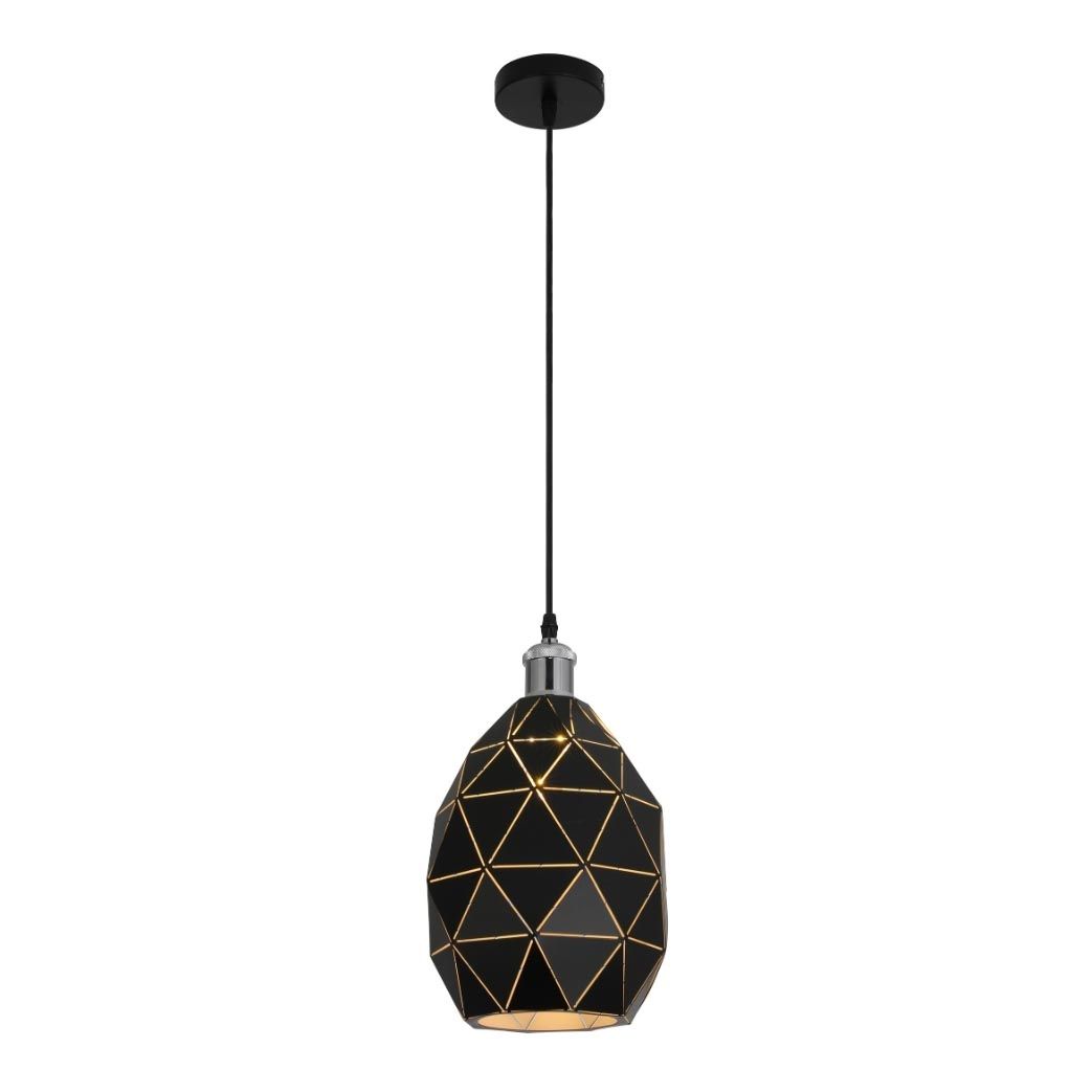 

Подвесной светильник Lumina Deco Pestico LDP 8038-220 BK+CHR, Черный, LDP 8038-220 BK+CHR Pestico