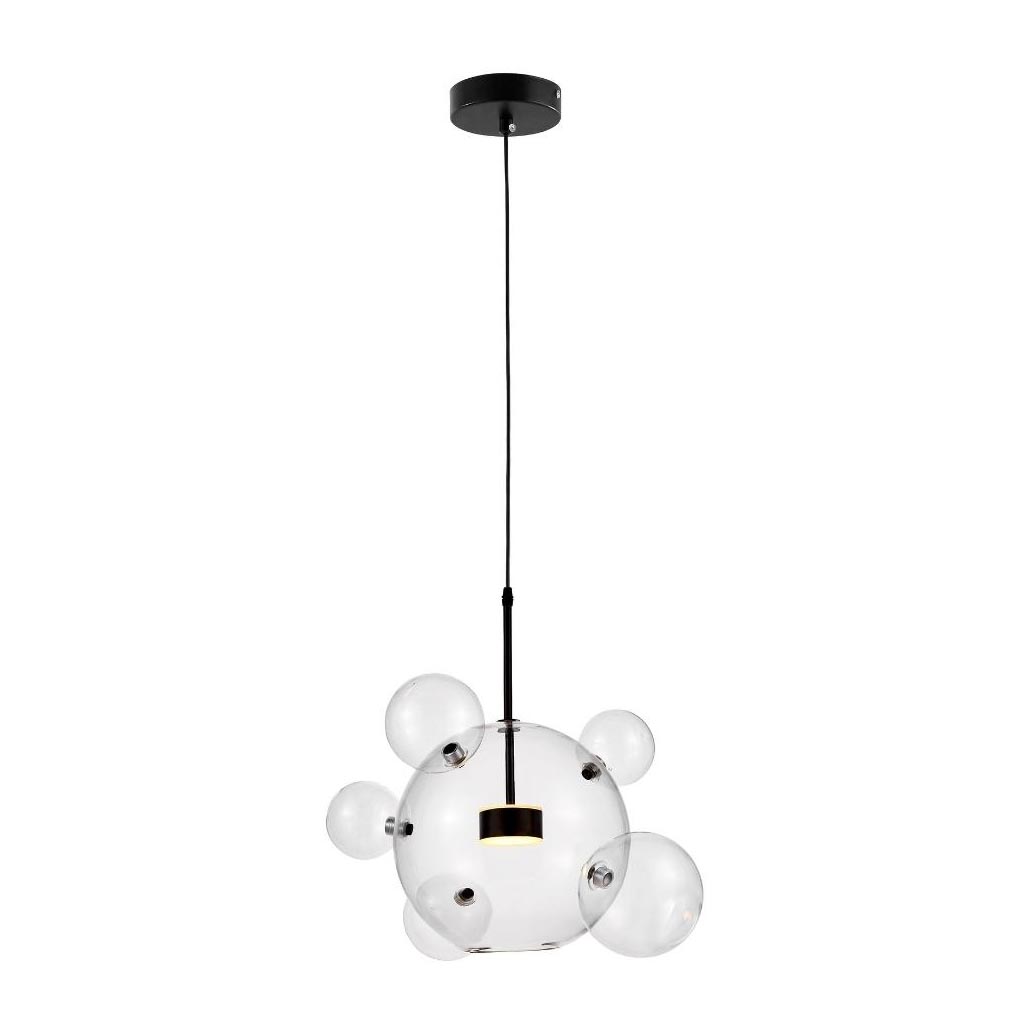 

Подвесной светодиодный светильник Lumina Deco Neroni LDP 6016-5+1 BK, Черный, LDP 6016-5+1 BK Neroni