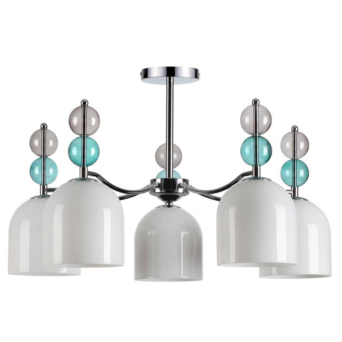 

Потолочная люстра Lumion Moderni Gillian 5235/5C, Белый, 5235/5C Gillian