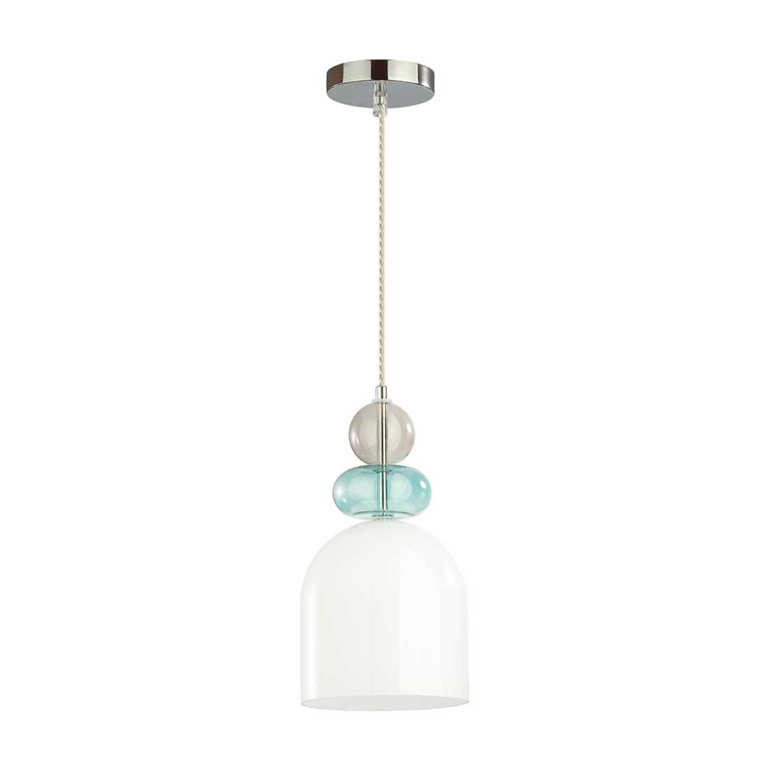 

Подвесной светильник Lumion Moderni Gillian 5235/1B, Белый, 5235/1B Gillian