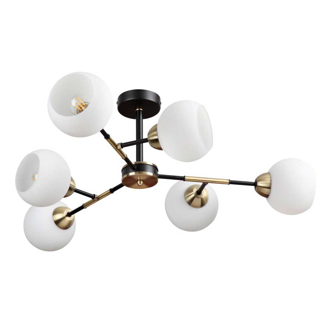 

Потолочная люстра Lumion Comfi Rowan 4595/6C, Белый, 4595/6C Rowan