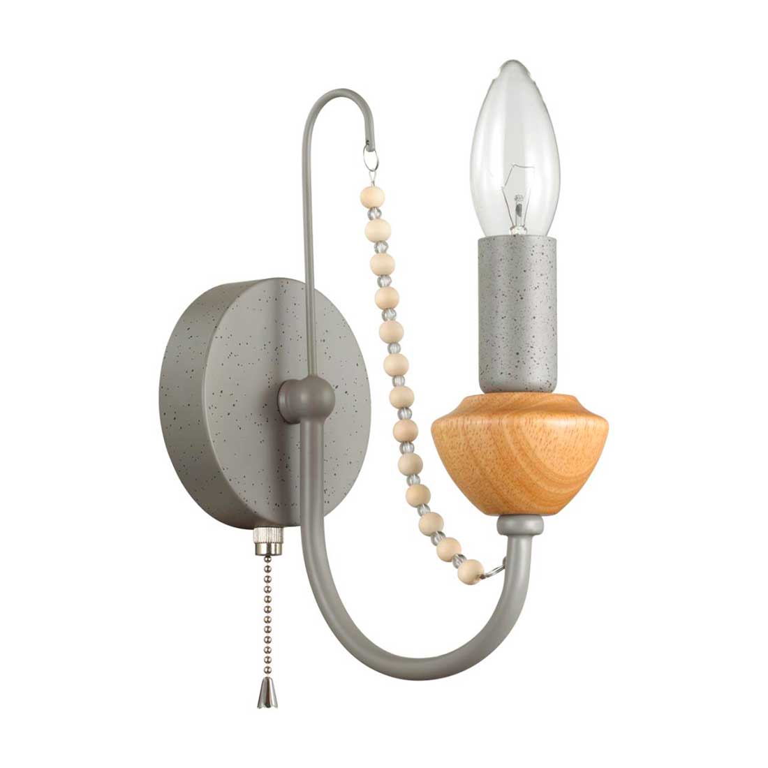 

Бра Lumion Lofti Zula 5294/1W, Серый, 5294/1W Zula