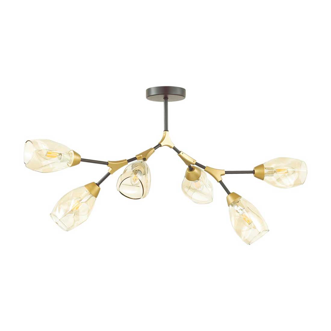 

Потолочная люстра Lumion Moderni Fawn 5208/6C, Янтарный, 5208/6C Fawn