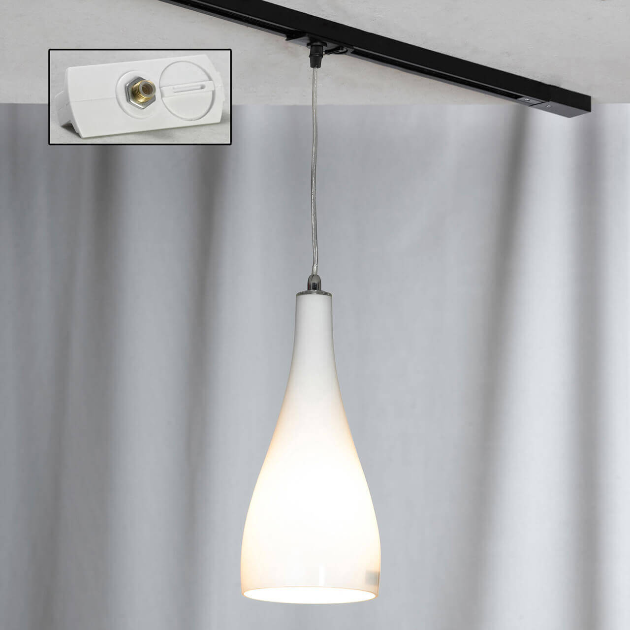 

Трековый светильник однофазный Lussole Track Lights LSF-1106-01-TAW, Белый, LSF-1106-01-TAW Track Lights ()