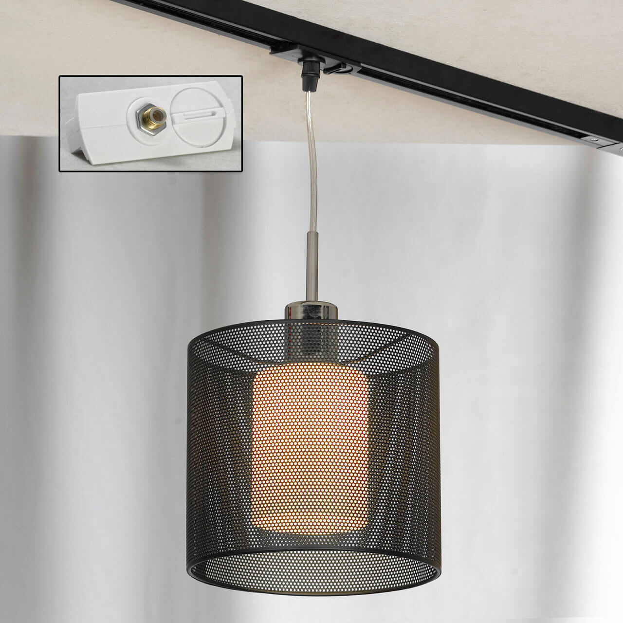 

Трековый светильник однофазный Lussole Track Lights LSF-1906-01-TAW