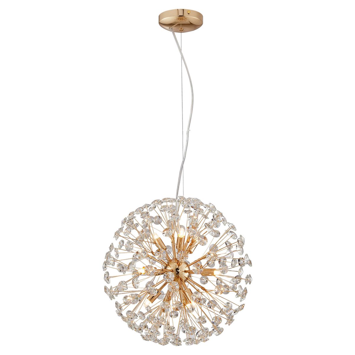 

Подвесная люстра Lussole Topgrade LSP-8461, Золотой, LSP-8461