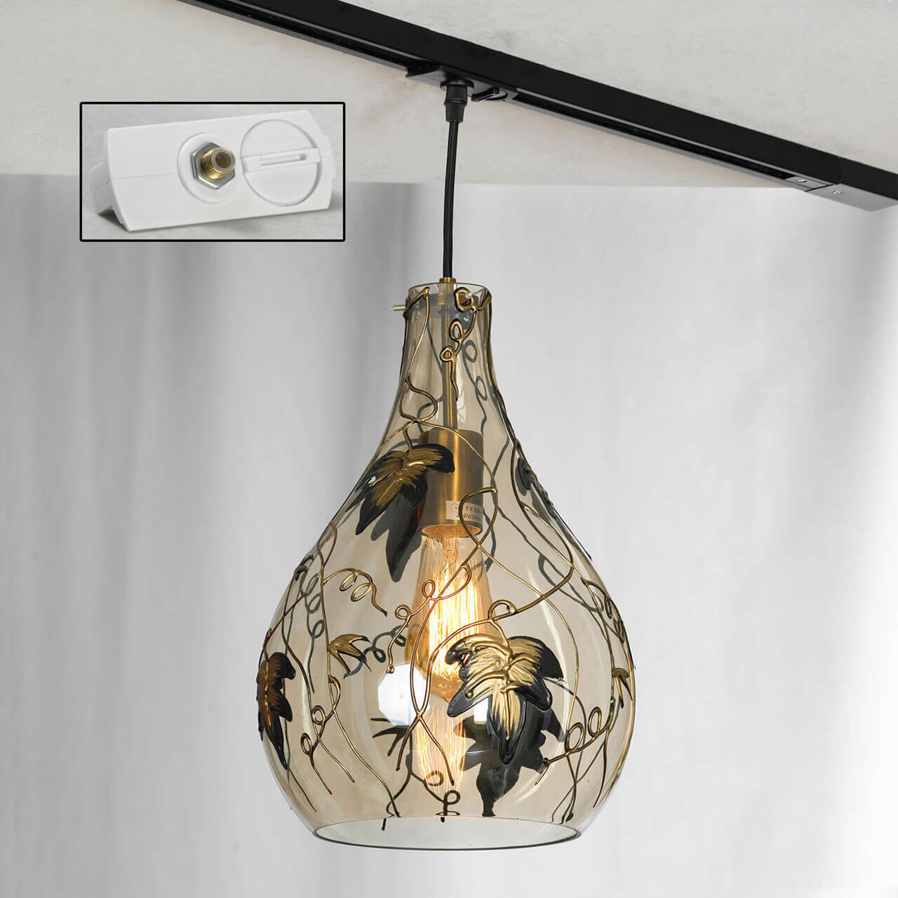 

Трековый светильник однофазный Lussole Track Lights LSP-9987-TAW