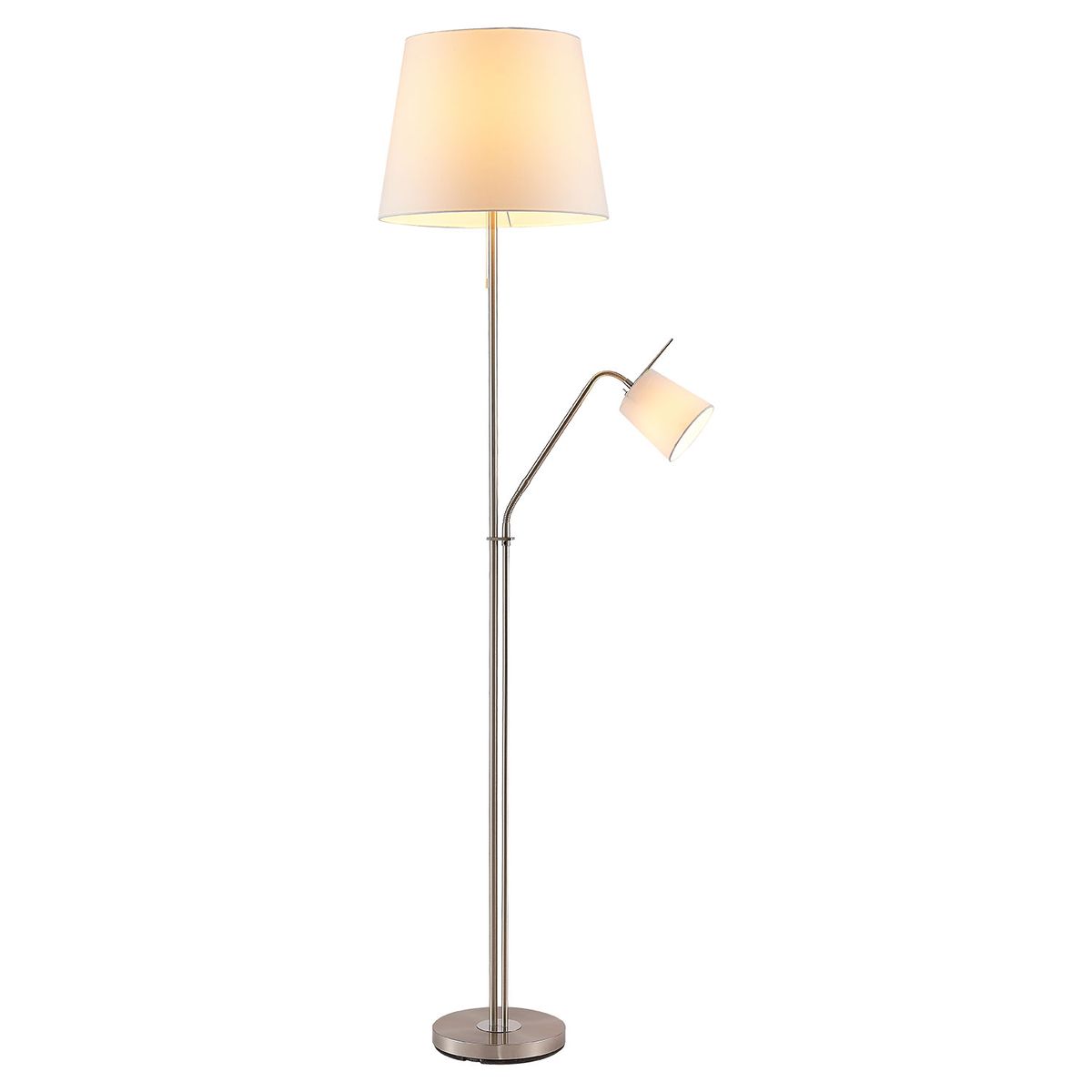 

Торшер Lussole Lgo Tallapoosa LSP-0610, Матовый никель, LSP-0610 Tallapoosa