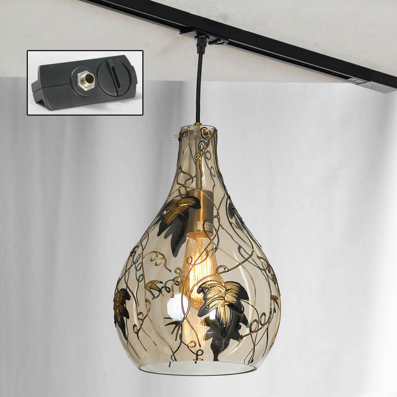 

Трековый светильник однофазный Lussole Track Lights LSP-9987-TAB