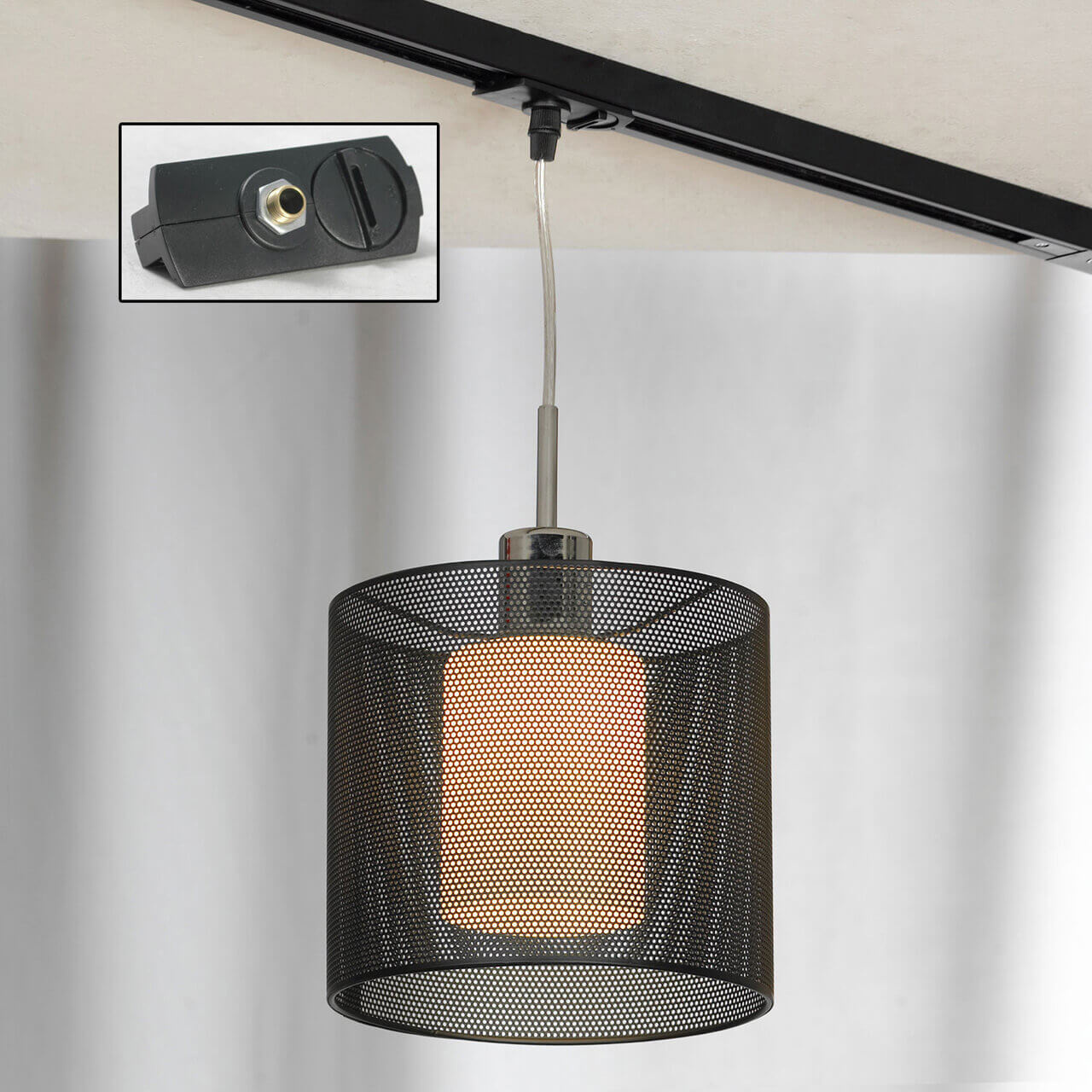 

Трековый светильник однофазный Lussole Track Lights LSF-1906-01-TAB