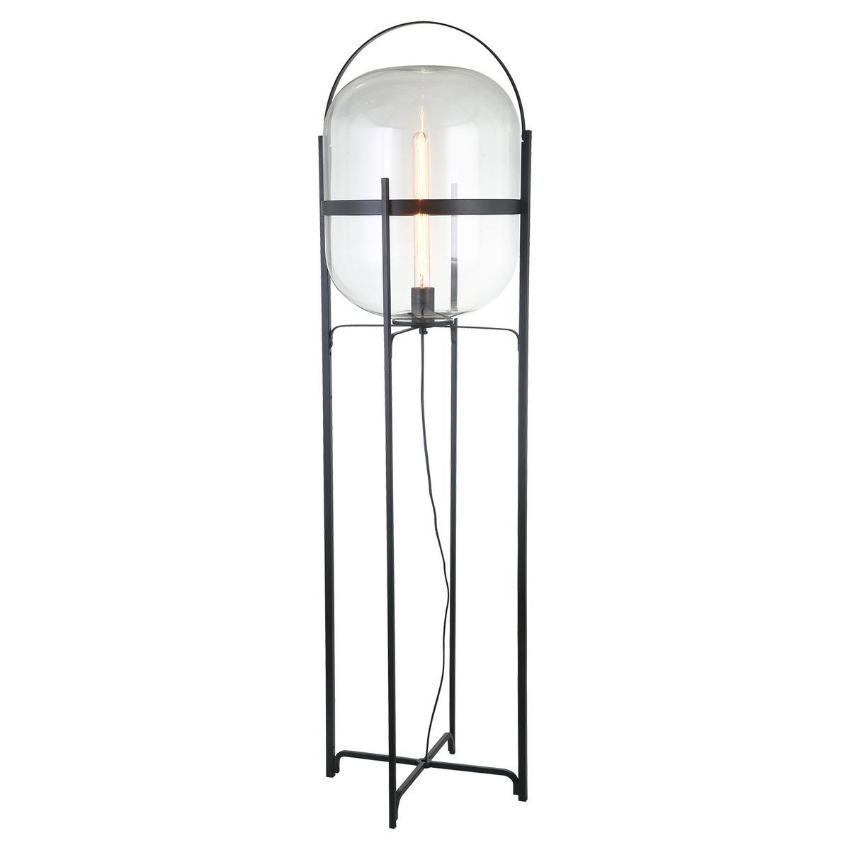 

Торшер Lussole Lgo Clarke LSP-0603, Черный, LSP-0603 Clarke