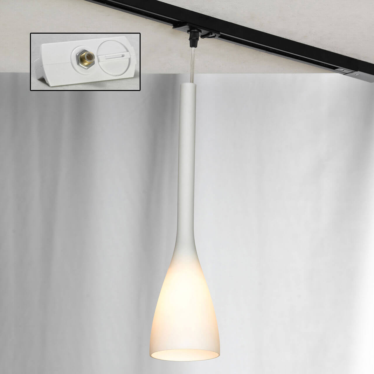 

Трековый светильник однофазный Lussole Track Lights LSN-0106-01-TAW, Белый, LSN-0106-01-TAW Track Lights ()