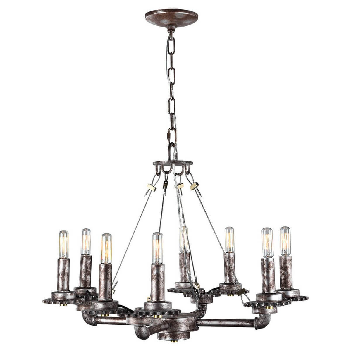 

Подвесная люстра Lussole Loft LSP-9378, Коричневый, LSP-9378 Loft