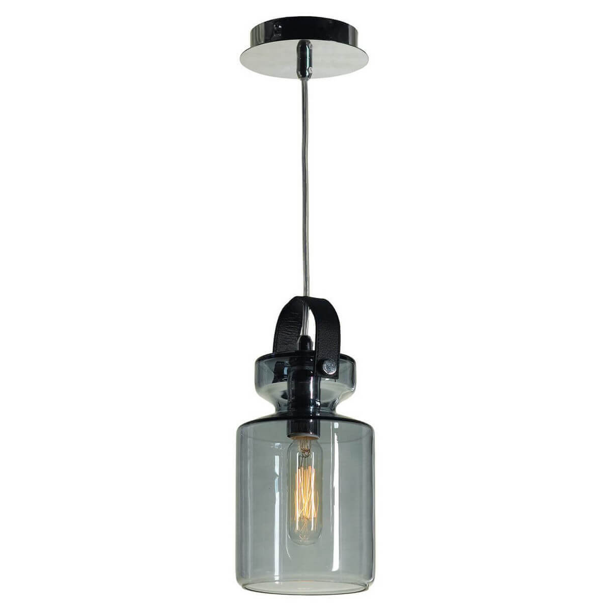 

Подвесной светильник Lussole Loft Brighton GRLSP-9639, Серый, GRLSP-9639 Brighton