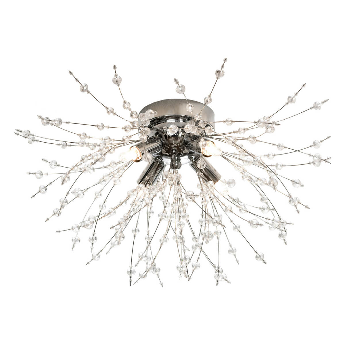 

Потолочная люстра Lussole Loft Davie LSP-8779, Хром, LSP-8779 Davie
