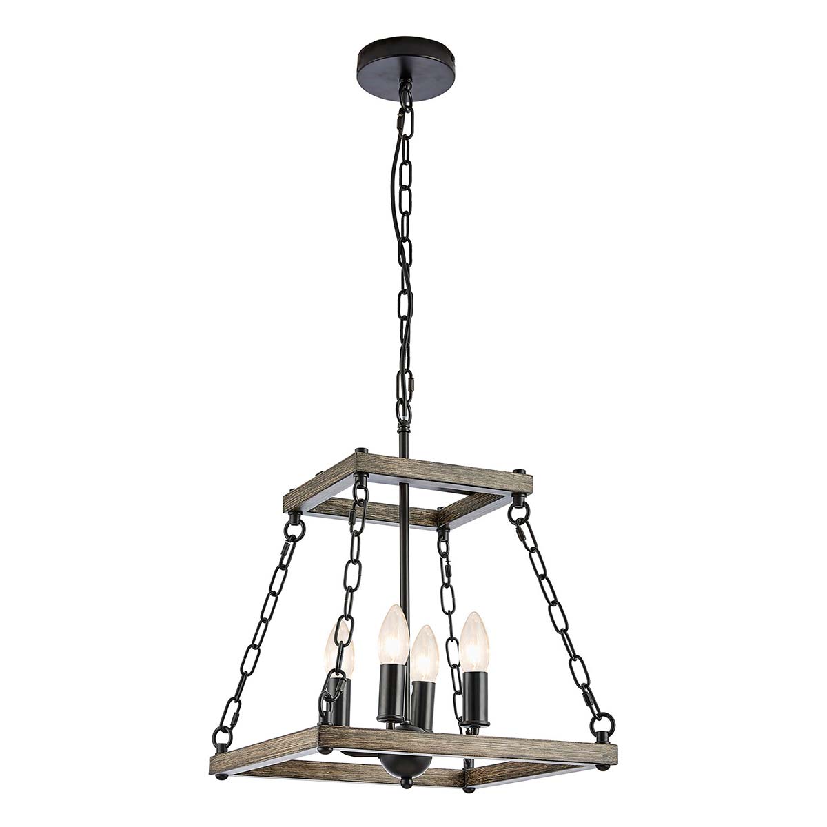 

Подвесная люстра Lussole LOFT FREMONT LSP-8817, Черный, LSP-8817 FREMONT