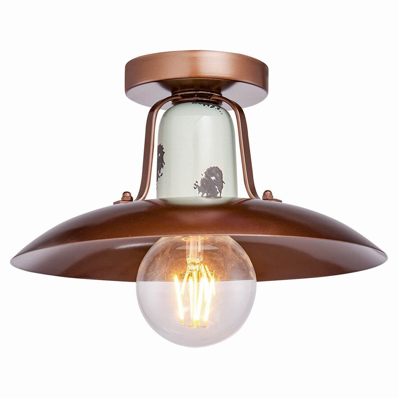 

Потолочный светильник Lussole Loft Vermilion LSP-8162, Коричневый, LSP-8162 Vermilion