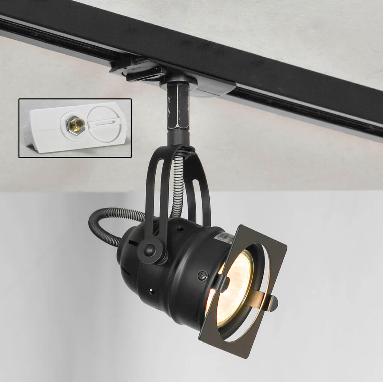

Трековый светильник однофазный Lussole LOFT Track Lights LSP-9118-TAW, Черный, LSP-9118-TAW Track Lights ()
