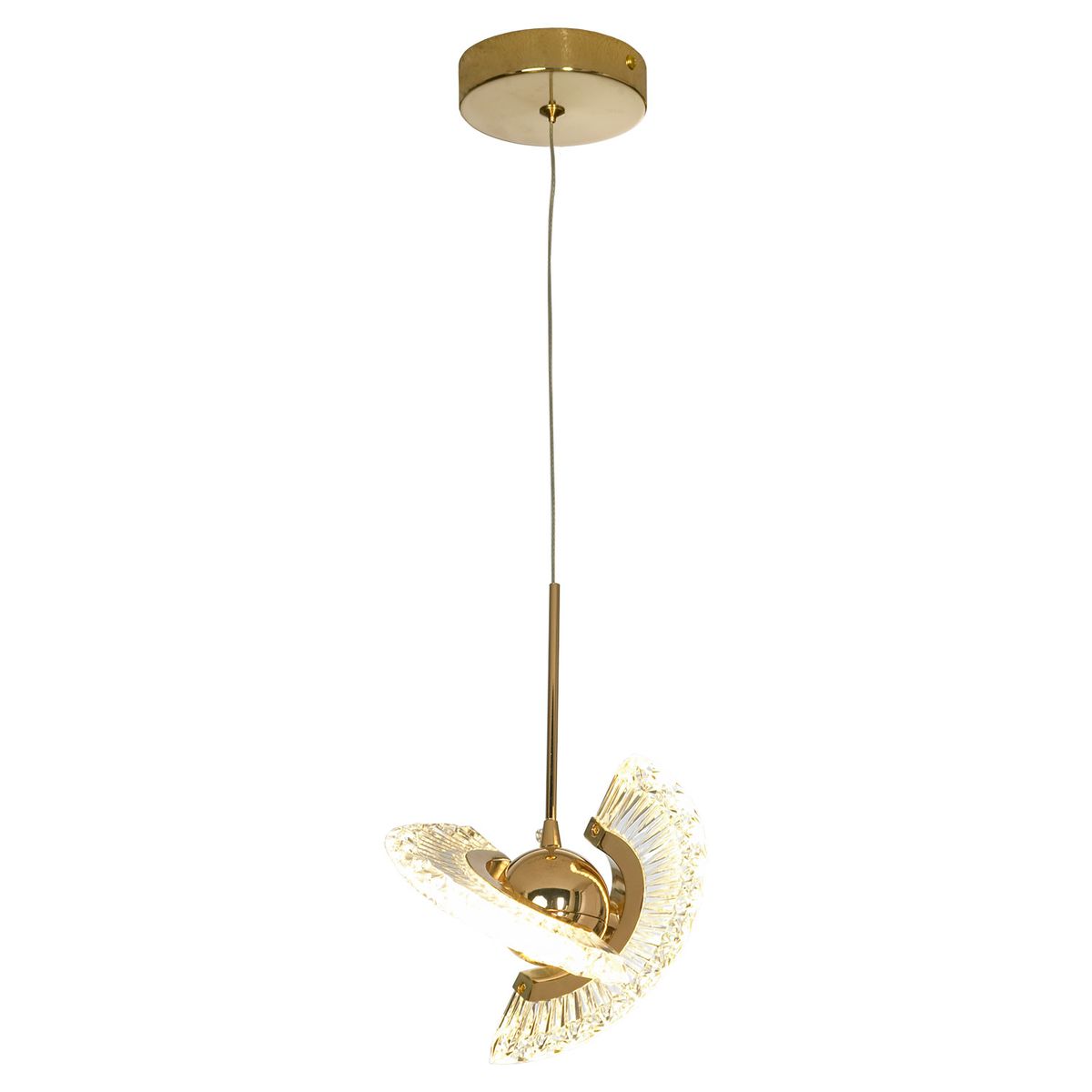 

Подвесной светильник Lussole Loft LSP-8478, Золотой, LSP-8478