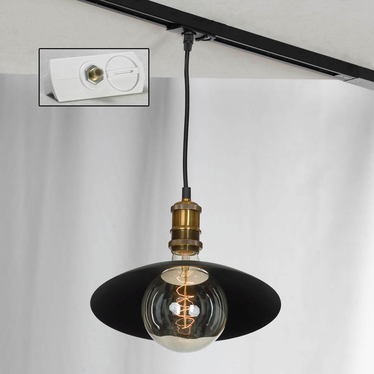 

Трековый светильник однофазный Lussole LOFT Track Lights LSP-9670-TAW, Черный, LSP-9670-TAW Track Lights ()