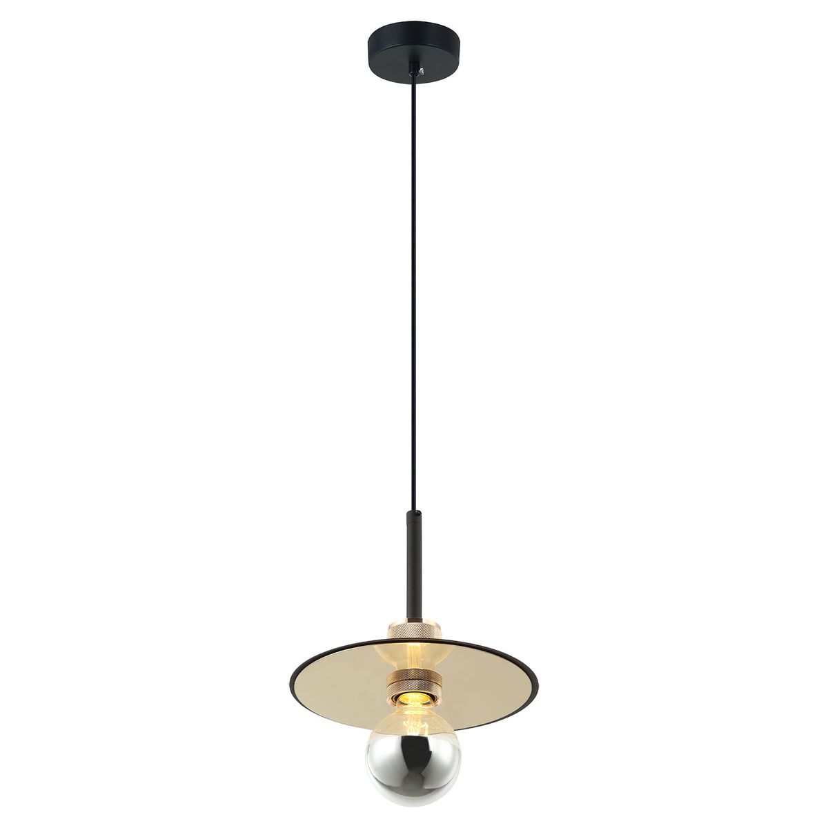

Подвесной светильник Lussole Loft LSP-8488, Черный, LSP-8488