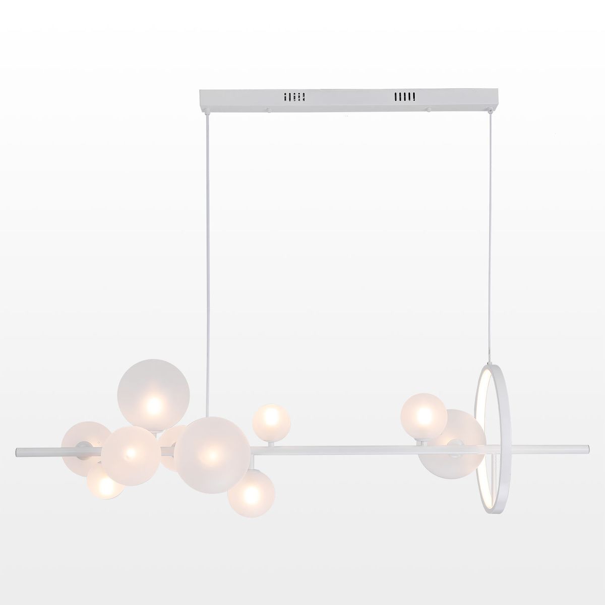 

Подвесная люстра Lussole Loft LSP-7001, Белый, LSP-7001
