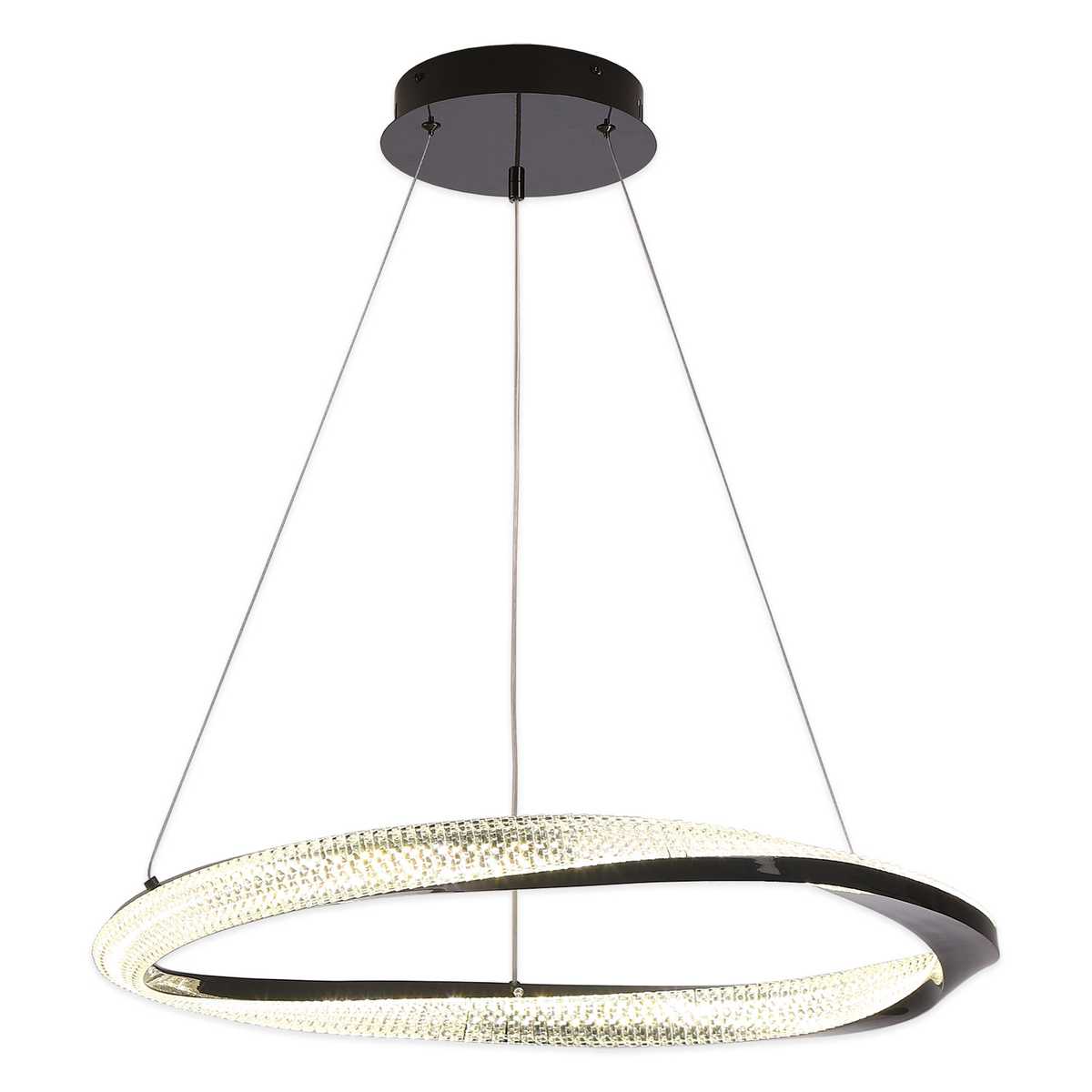 

Подвесной светодиодный светильник Lussole Loft Kent LSP-7091, Черный, LSP-7091 Kent