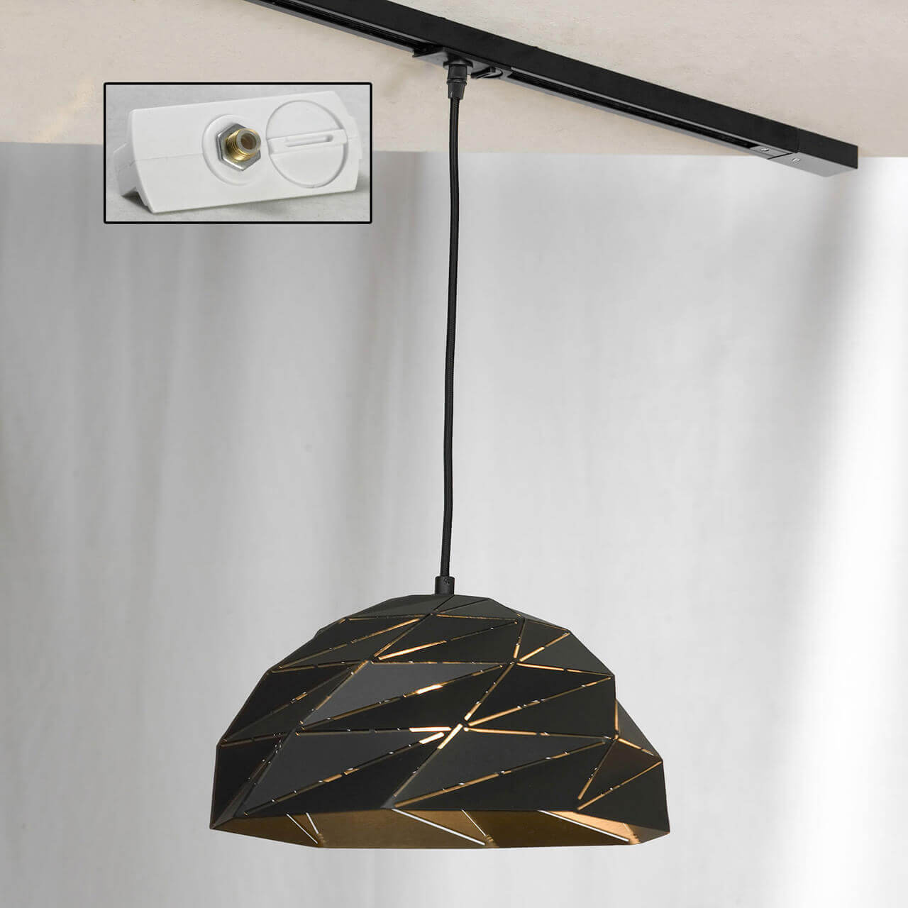 

Трековый светильник однофазный Lussole LOFT Track Lights LSP-9532-TAW