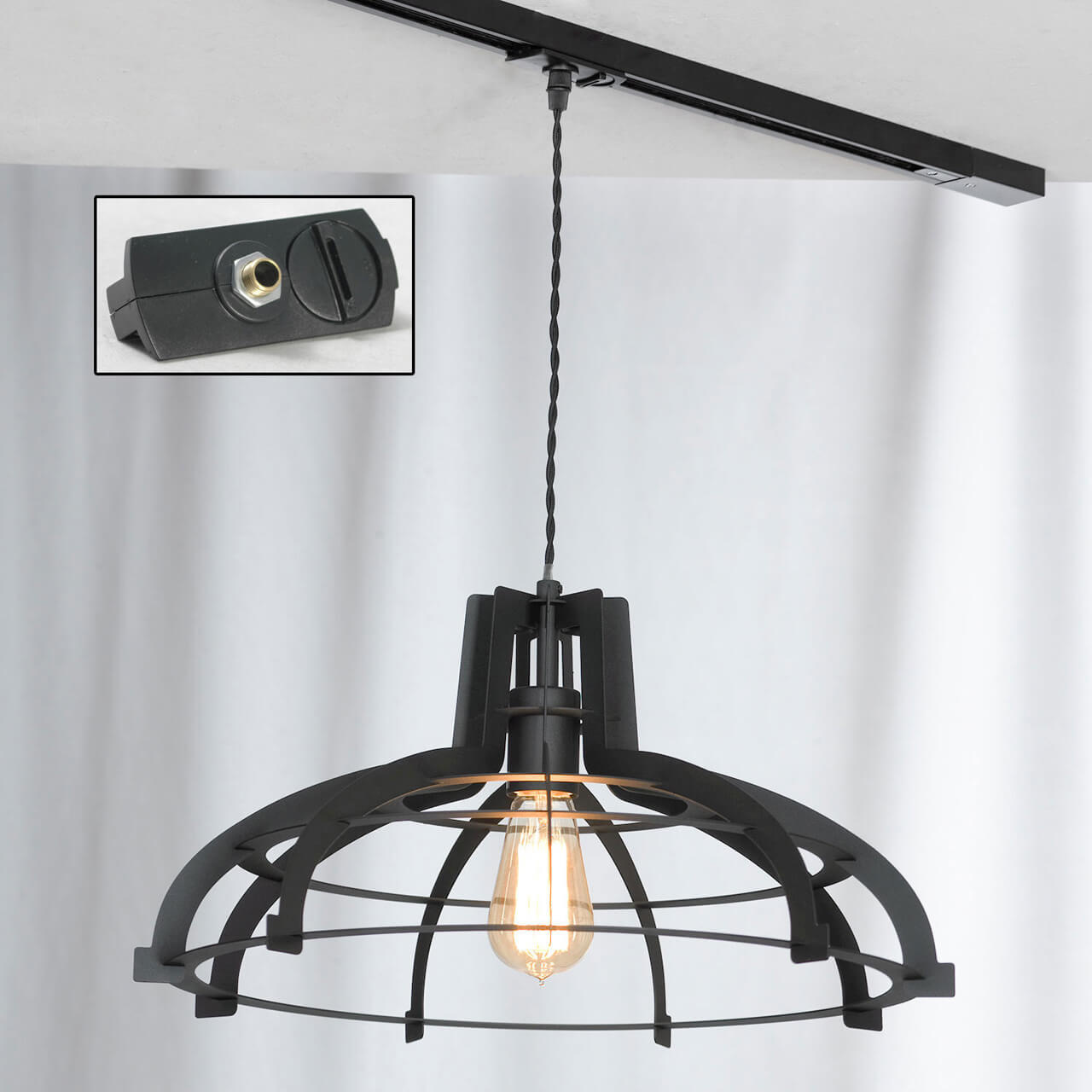 

Трековый светильник однофазный Lussole LOFT Track Lights LSP-9943-TAB