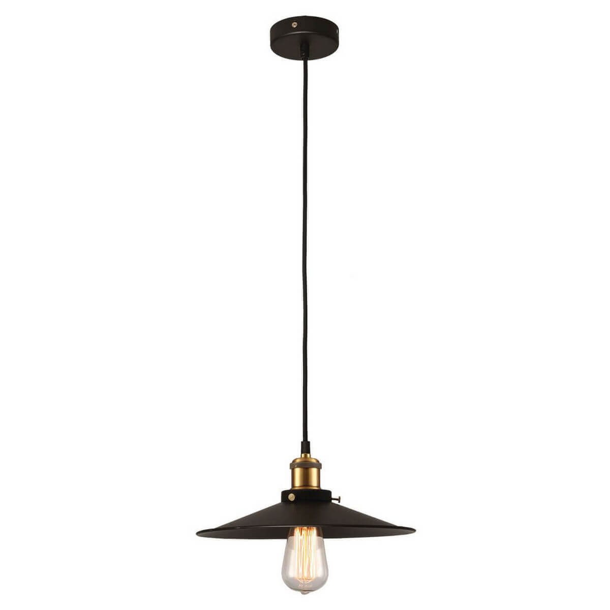 

Подвесной светильник Lussole Loft New York GRLSP-9601, Черный, GRLSP-9601 New York