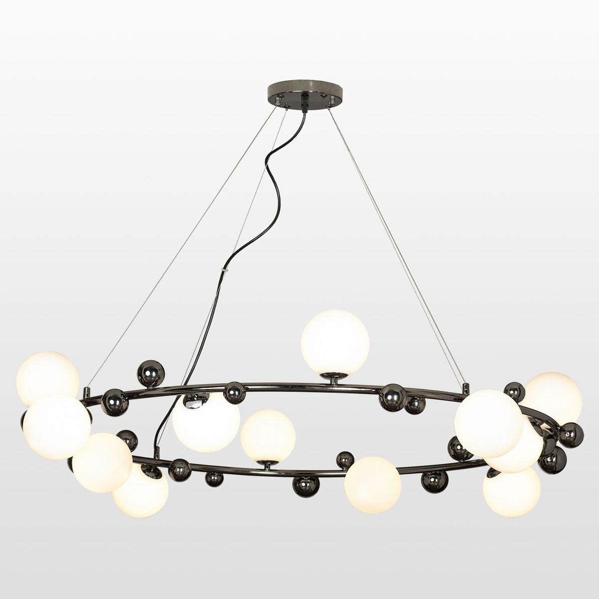 

Подвесная люстра Lussole Loft Coosa LSP-8654, Хром, LSP-8654 Coosa