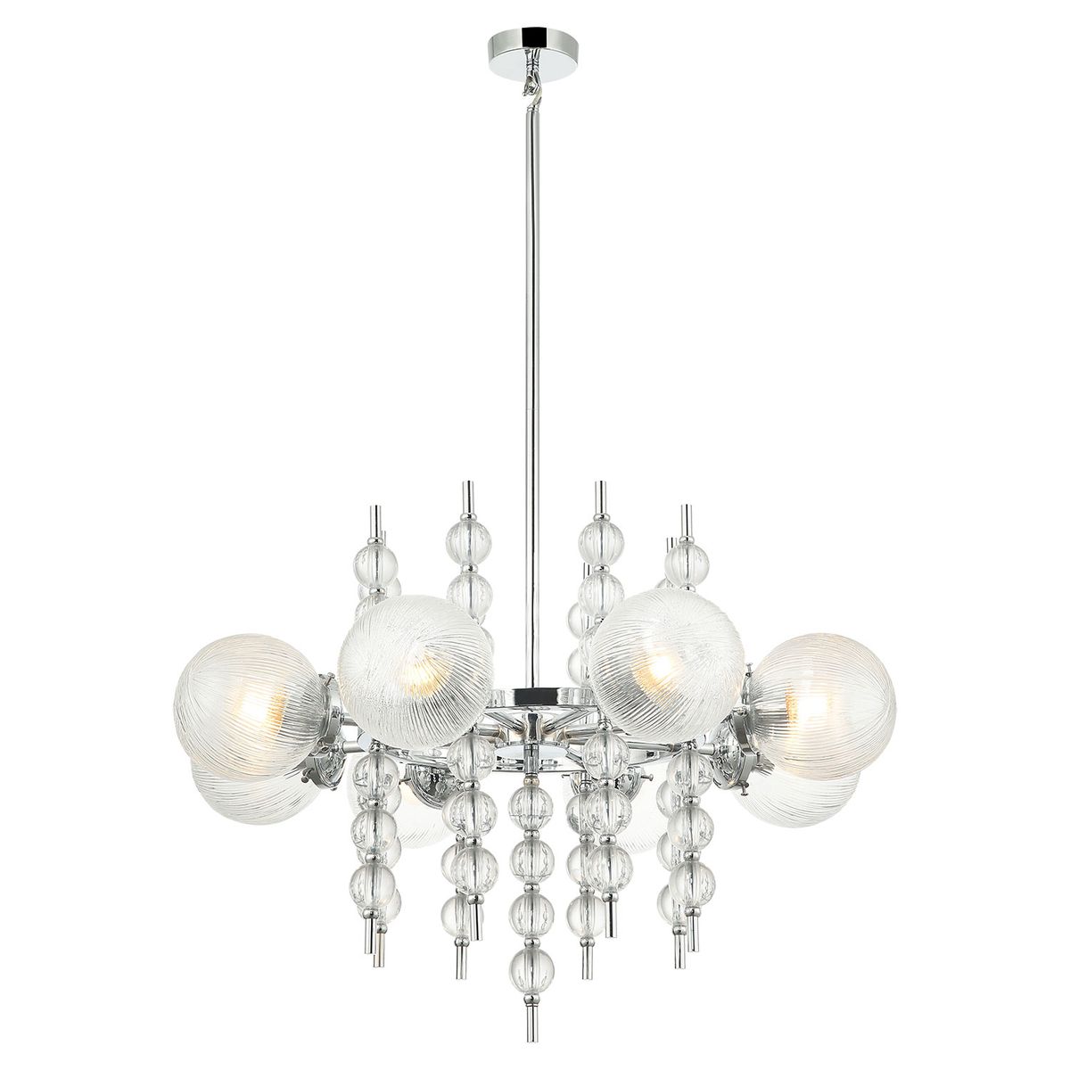 

Подвесная люстра Lussole Loft LSP-8528, Хром, LSP-8528