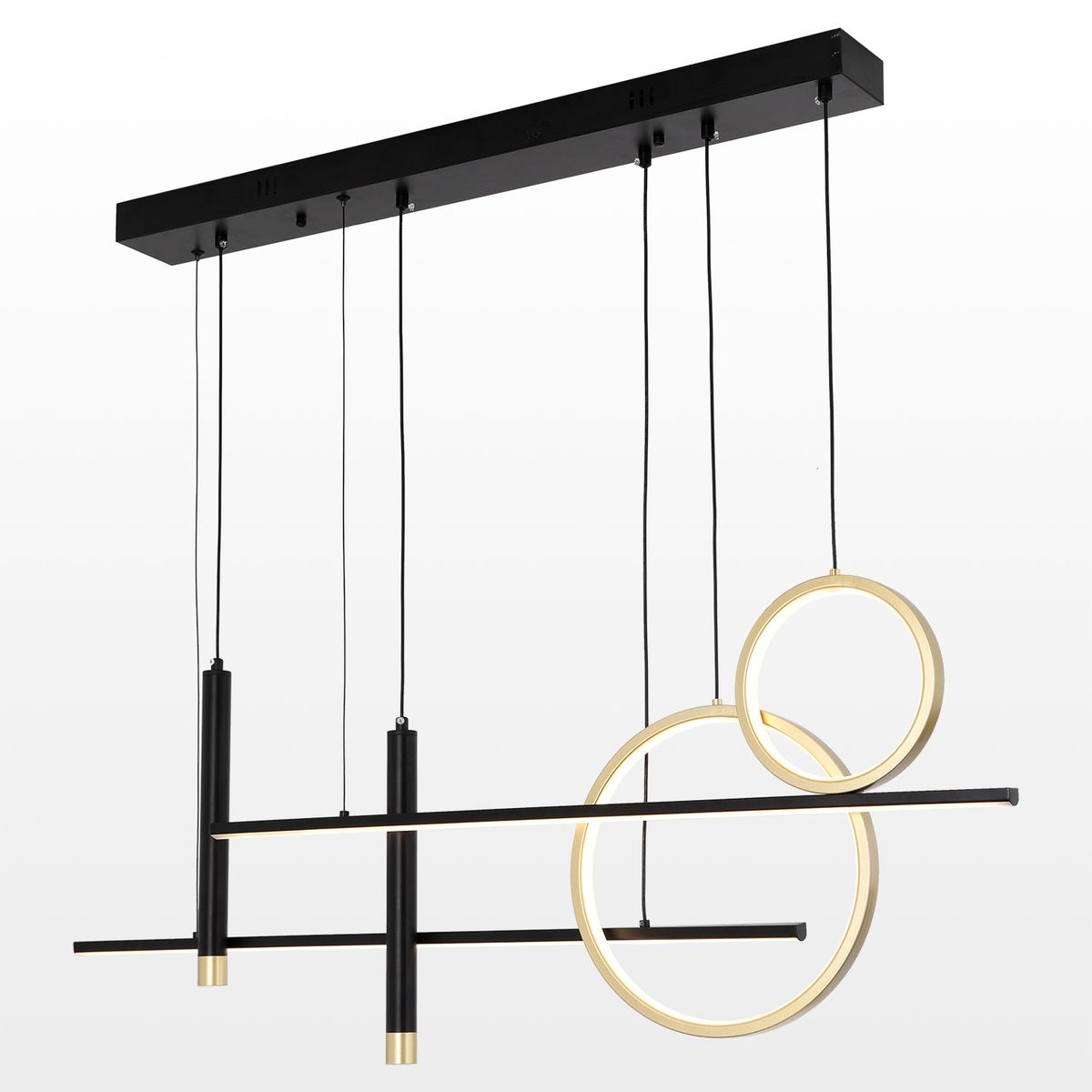 

Подвесной светодиодный светильник Lussole Loft LSP-7006, Черный, LSP-7006
