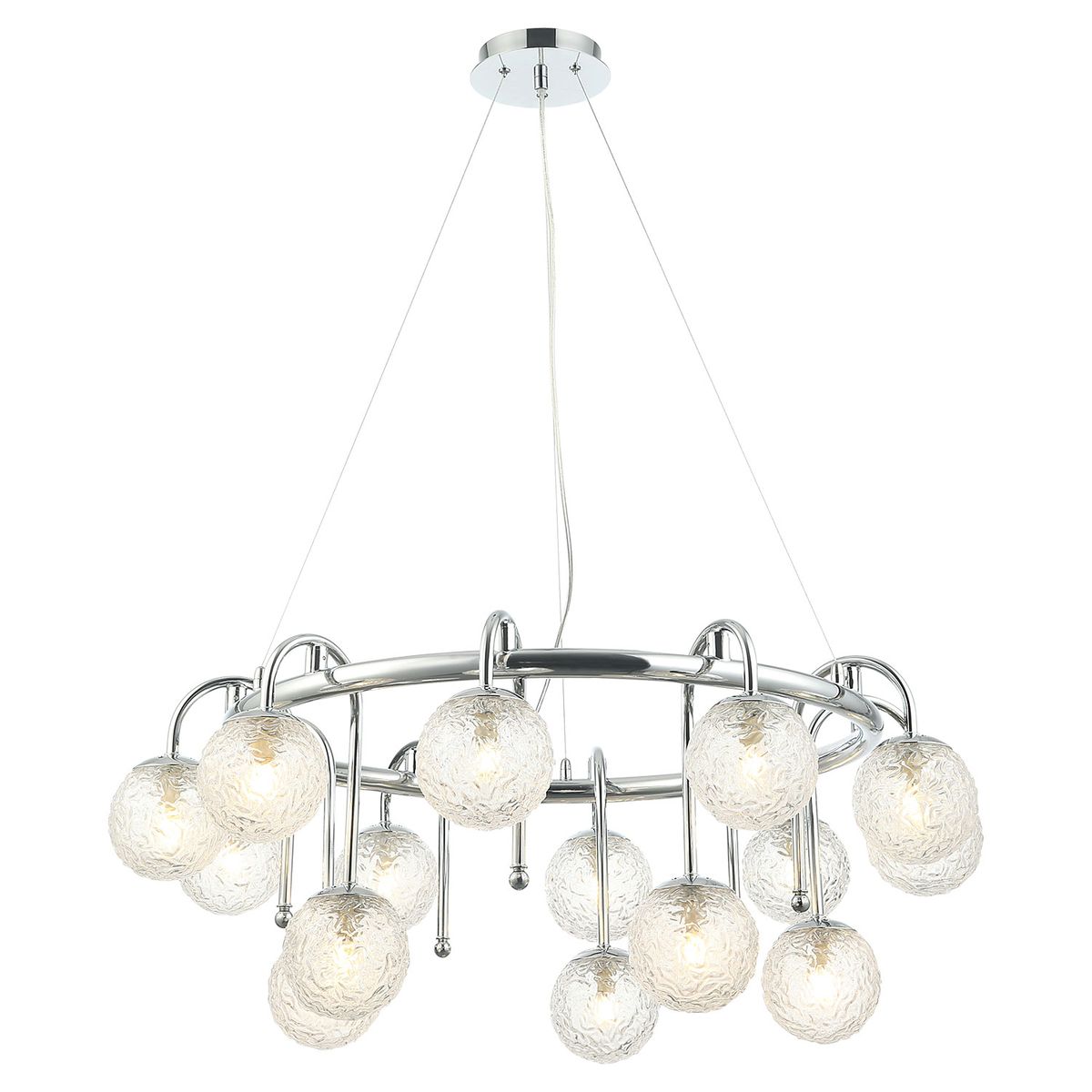 

Подвесная люстра Lussole Loft LSP-8508, Хром, LSP-8508