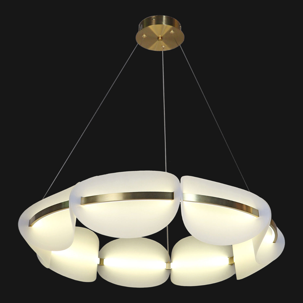 

Подвесная светодиодная люстра Lussole Loft CHATTANOOGA LSP-7022, Белый, LSP-7022 CHATTANOOGA