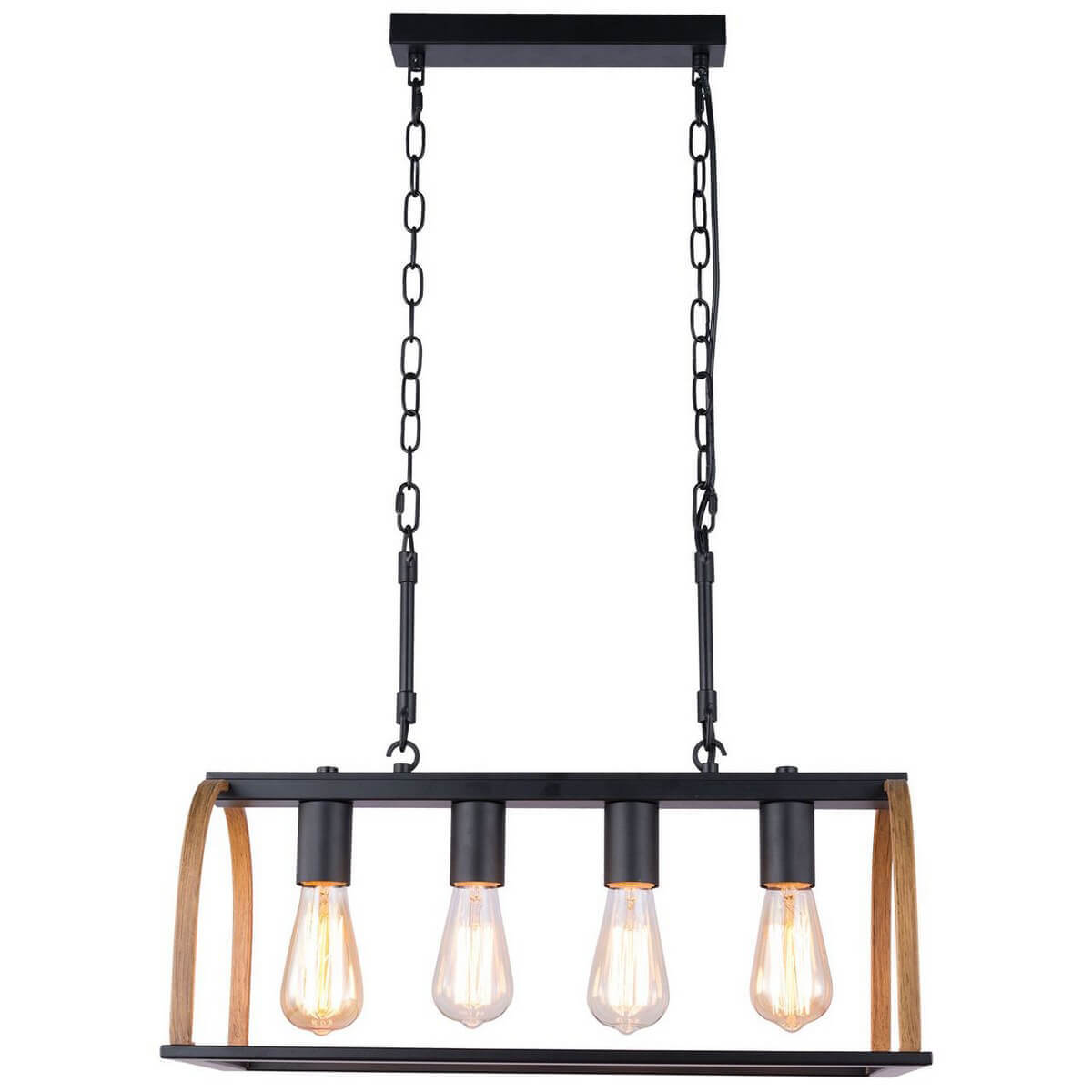

Подвесная люстра Lussole Loft Cornville GRLSP-8575, Черный, GRLSP-8575 Cornville