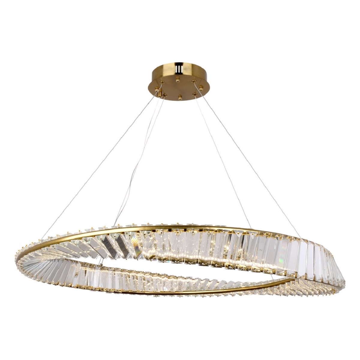 

Подвесная светодиодная люстра Lussole Loft Kent LSP-7120, Бронза, LSP-7120 Kent