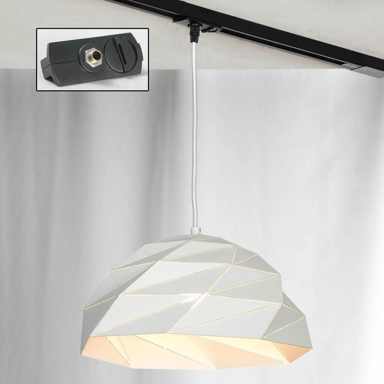 

Трековый светильник однофазный Lussole LOFT Track Lights LSP-9531-TAB