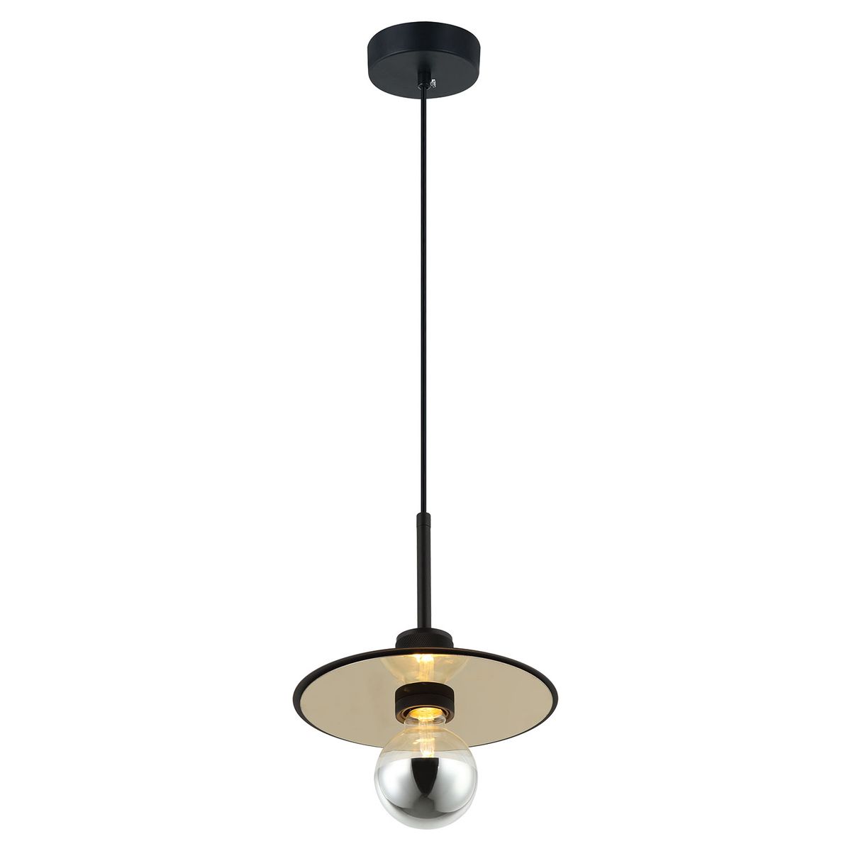 

Подвесной светильник Lussole Loft LSP-8490, Черный, LSP-8490