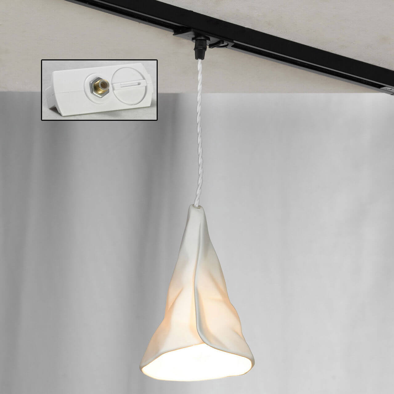

Трековый светильник однофазный Lussole LOFT Track Lights LSP-9657-TAW