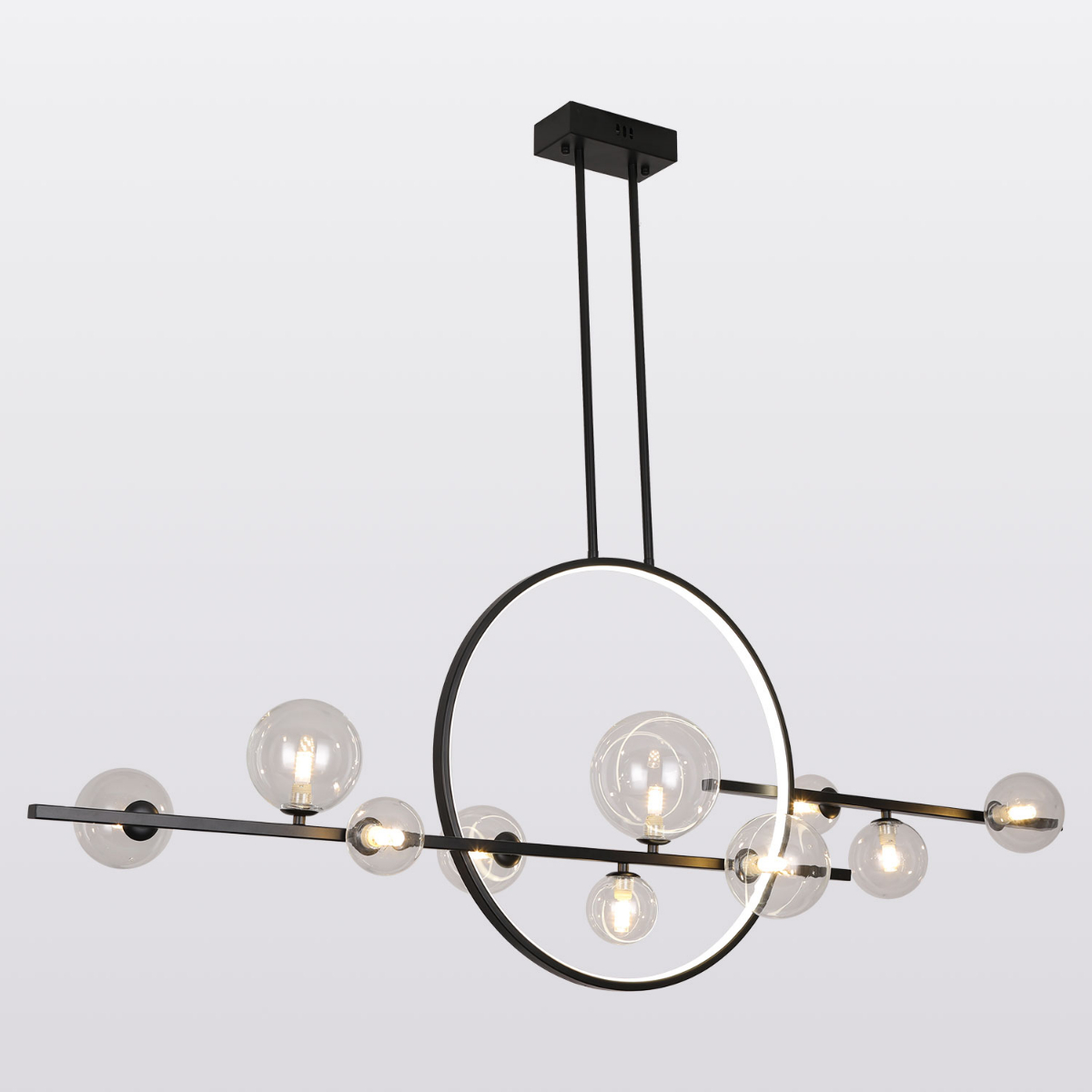 

Подвесной светильник Lussole Loft BEAUMONT LSP-7073, Черный, LSP-7073 BEAUMONT