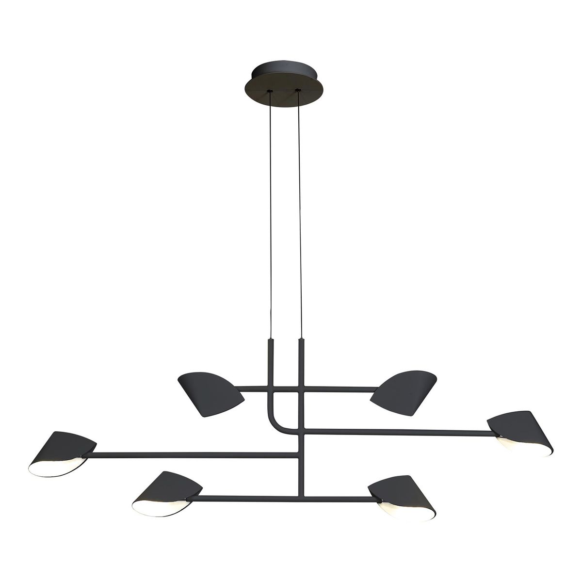 

Подвесная светодиодная люстра Mantra Capuccina 7579, Черный, 7579 Capuccina