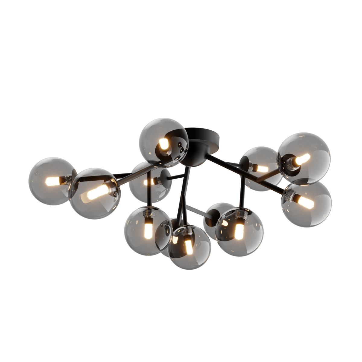 

Потолочная люстра Maytoni Dallas MOD545CL-12B, Черный, MOD545CL-12B Modern