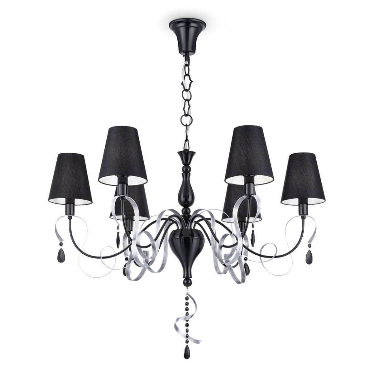 

Подвесная люстра Maytoni Intreccio ARM010-06-R, Черный, ARM010-06-R Intreccio