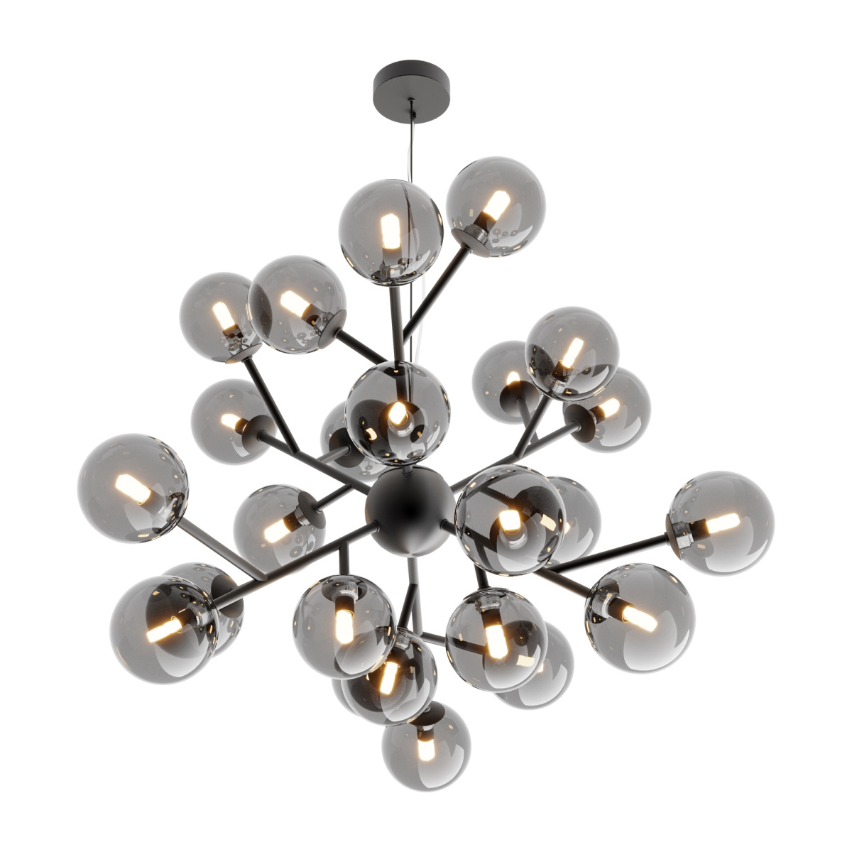 

Подвесная люстра Maytoni Dallas MOD545PL-24B, Черный, MOD545PL-24B Modern