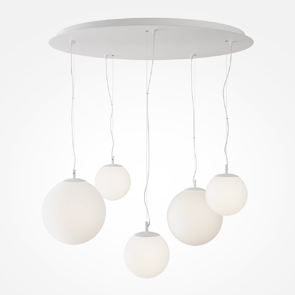 

Подвесной светильник Maytoni Basic form MOD321PL-05W1, Белый, MOD321PL-05W1 Modern