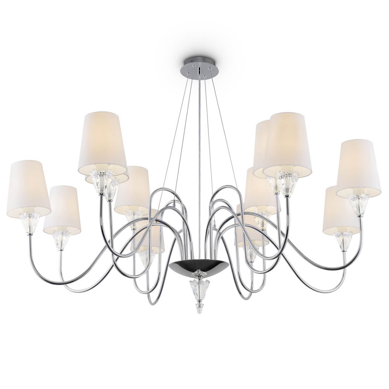

Подвесная люстра Maytoni Florero MOD078PL-12CH, Белый, MOD078PL-12CH Florero