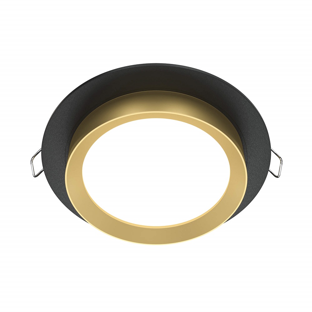

Встраиваемый светильник Maytoni Hoop DL086-GX53-RD-BG, Черный, DL086-GX53-RD-BG Downlight